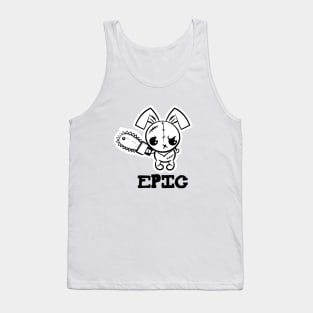 Epic Grumpy Voodoo Bunny Tank Top